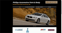 Desktop Screenshot of phillips-automotive.com