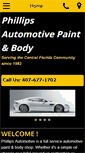 Mobile Screenshot of phillips-automotive.com